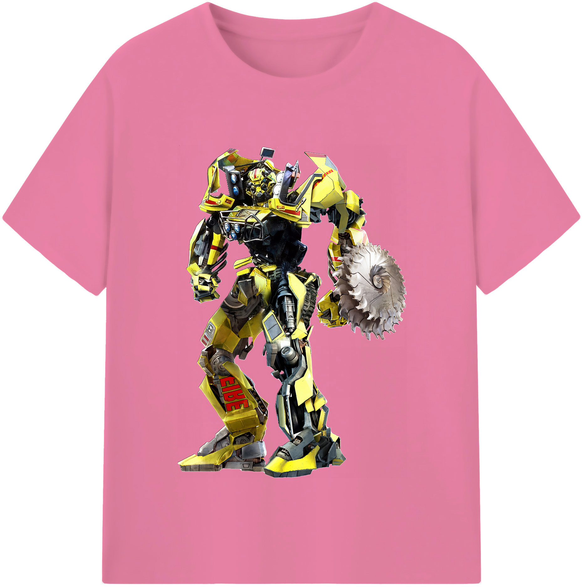 （画像用） Transformers トランスフォーマー 綿100％半袖Tシャツ（フロントプリント）